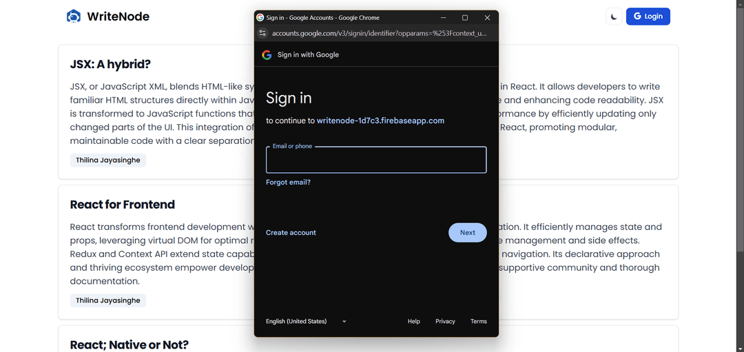 feature template